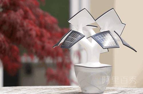 會充電的樹，既可以充電又可以照明，實用又美觀--置頂表情